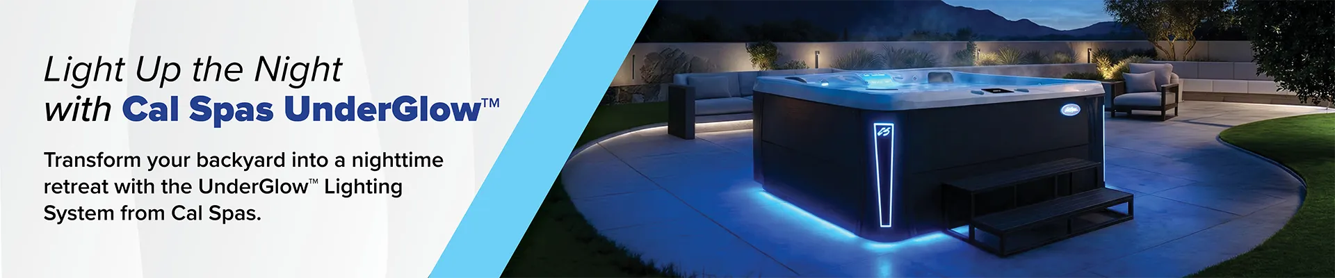 Calspas hot tub being used in a family setting - Lake Elsinore